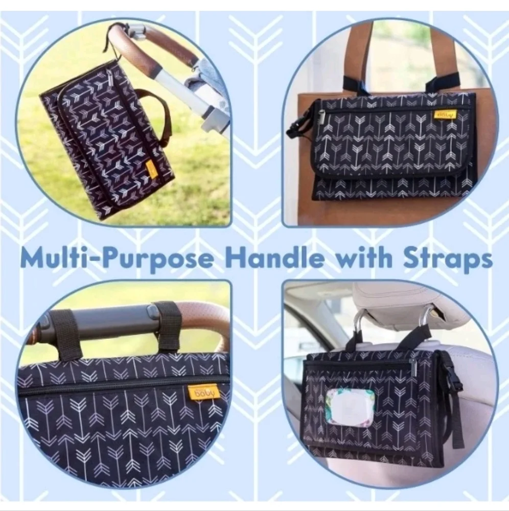 Kopi Baby Portable Diaper Changing Pad Mat Lots Of Storage Perfect For Travel